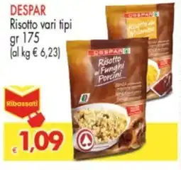 Despar DESPAR Risotto vari tipi offerta