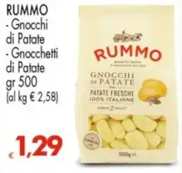 Despar RUMMO - Gnocchi di Patate - Gnocchetti di Patate offerta