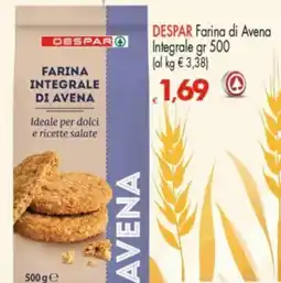 Despar DESPAR Farina di Avena Integrale offerta