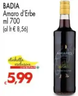 Despar BADIA Amaro d'Erbe offerta