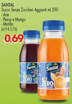 Despar SANTAL Succo Senza Zuccheri Aggiunti offerta
