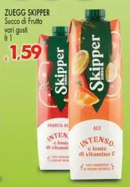 Despar ZUEGG SKIPPER Succo di Frutta vari gusti offerta