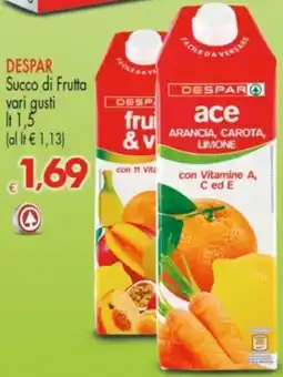 Despar DESPAR Succo di Frutta vari gusti offerta