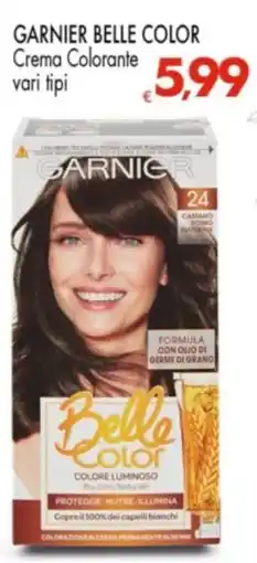 Despar GARNIER BELLE COLOR Crema Colorante vari tipi offerta