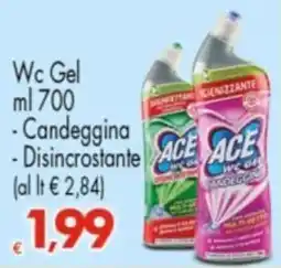 Despar Wc Gel-Candeggina Disincrostante ACE ACE offerta