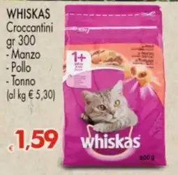 Despar WHISKAS Croccantini-Manzo - Pollo offerta