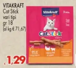 Despar VITAKRAFT Cat Stick vari tipi offerta