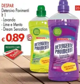 Despar DESPAR Detersivo Pavimenti offerta