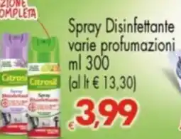 Despar Spray Disinfettante varie profumazioni offerta