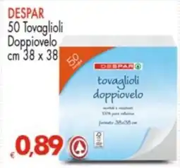 Despar DESPAR 50 Tovaglioli Doppiovelo offerta