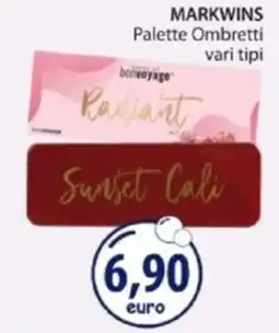 Acqua & Sapone MARKWINS Palette Ombretti vari tipi offerta