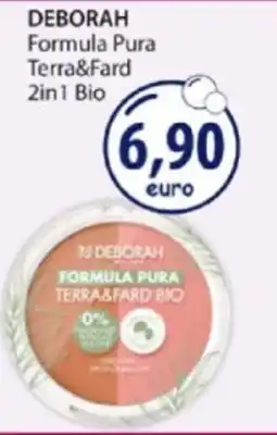 Acqua & Sapone DEBORAH Formula Pura Terra&Fard 2in1 Bio offerta