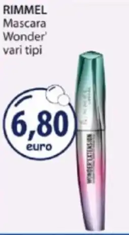 Acqua & Sapone RIMMEL Mascara Wonder' vari tipi offerta