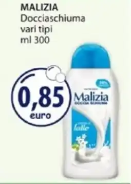 Acqua & Sapone MALIZIA Docciaschiuma vari tipi offerta