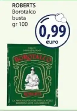 Acqua & Sapone ROBERTS Borotalco busta offerta