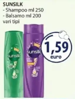 Acqua & Sapone SUNSILK -Shampoo - Balsamo offerta