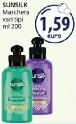 Acqua & Sapone SUNSILK Maschera vari tipi offerta