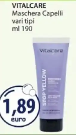 Acqua & Sapone VITALCARE Maschera Capelli vari tipi offerta