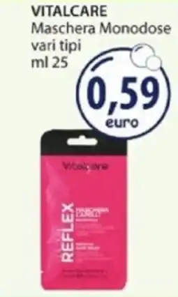 Acqua & Sapone VITALCARE Maschera Monodose vari tipi offerta