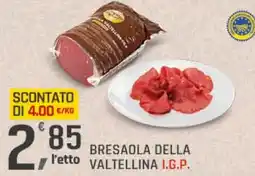 Supermercati Dok Bresaola della valtellina i.g.p. offerta