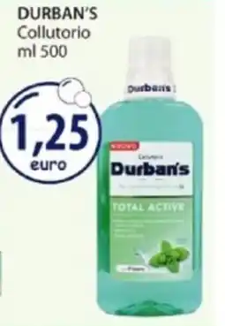 Acqua & Sapone DURBAN'S Collutorio offerta