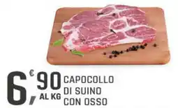 Supermercati Dok Capocollo di suino con osso offerta