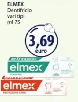 Acqua & Sapone ELMEX Dentifricio vari tipi offerta
