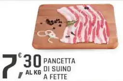 Supermercati Dok Pancetta di suino a fette offerta