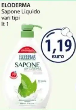 Acqua & Sapone ELODERMA Sapone Liquido vari tipi offerta