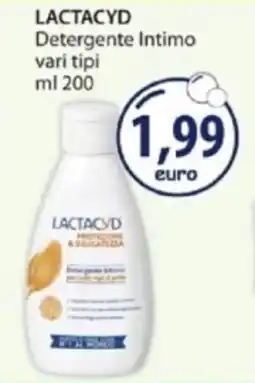Acqua & Sapone LACTACYD Detergente Intimo vari tipi offerta