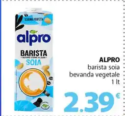 Famila ALPRO barista soia bevanda vegetale offerta