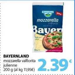 Famila BAYERNLAND mozzarella valfiorita julienne offerta