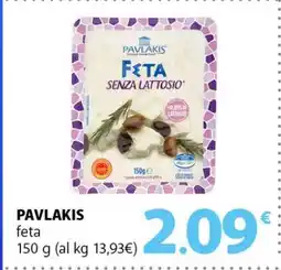 Famila PAVLAKIS offerta