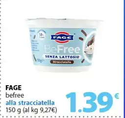 Famila FAGE befree alla stracciatella offerta