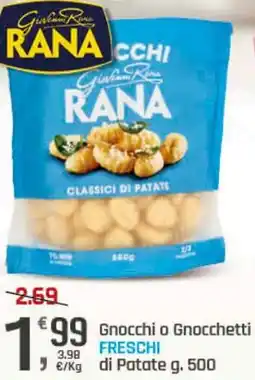 Supermercati Dok Gnocchi o gnocchetti freschi di patate offerta