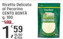 Supermercati Dok Ricetta delicata al pecorino cento bontà offerta