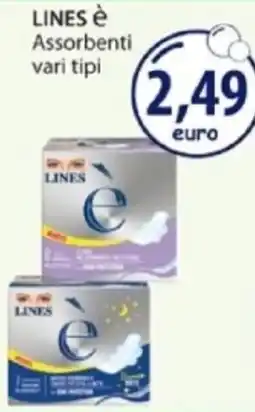 Acqua & Sapone LINES è Assorbenti vari tipi offerta