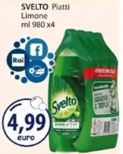 Acqua & Sapone SVELTO Piatti Limone offerta