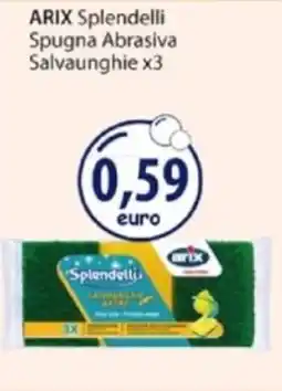 Acqua & Sapone ARIX Splendelli Spugna Abrasiva Salvaunghie offerta