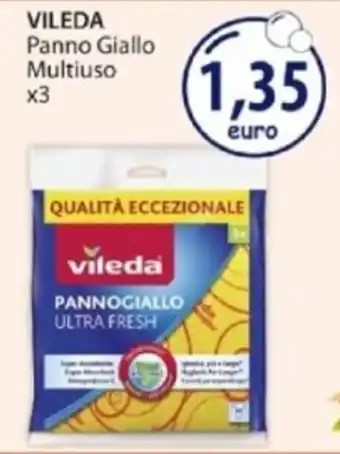 Acqua & Sapone VILEDA Panno Giallo Multiuso offerta