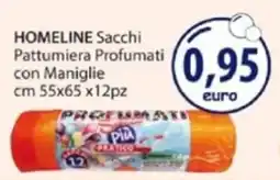 Acqua & Sapone HOMELINE Sacchi Pattumiera Profumati con Maniglie offerta