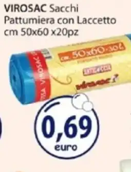 Acqua & Sapone VIROSAC Sacchi Pattumiera con Laccetto offerta