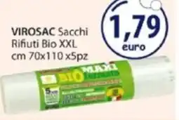 Acqua & Sapone VIROSAC Sacchi Rifiuti Bio XXL offerta