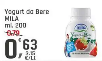 Supermercati Dok Yogurt da bere mila offerta