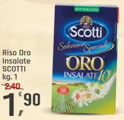 Supermercati Dok Riso oro insalate scotti offerta
