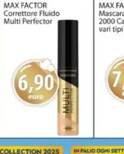 Acqua & Sapone MAX FACTOR Correttore Fluido Multi Perfector offerta