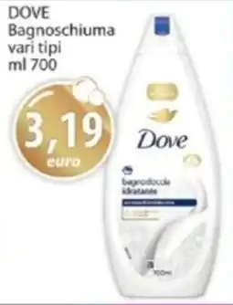 Acqua & Sapone DOVE Bagnoschiuma vari tipi offerta