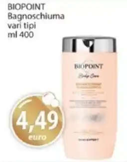 Acqua & Sapone BIOPOINT Bagnoschiuma vari tipi offerta