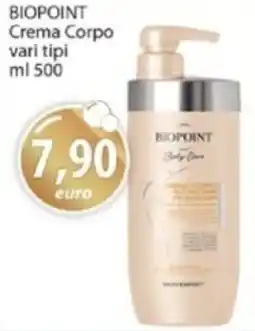 Acqua & Sapone BIOPOINT Crema Corpo vari tipi offerta