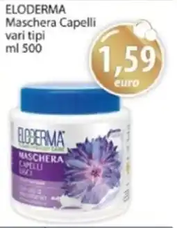 Acqua & Sapone ELODERMA Maschera Capelli vari tipi offerta